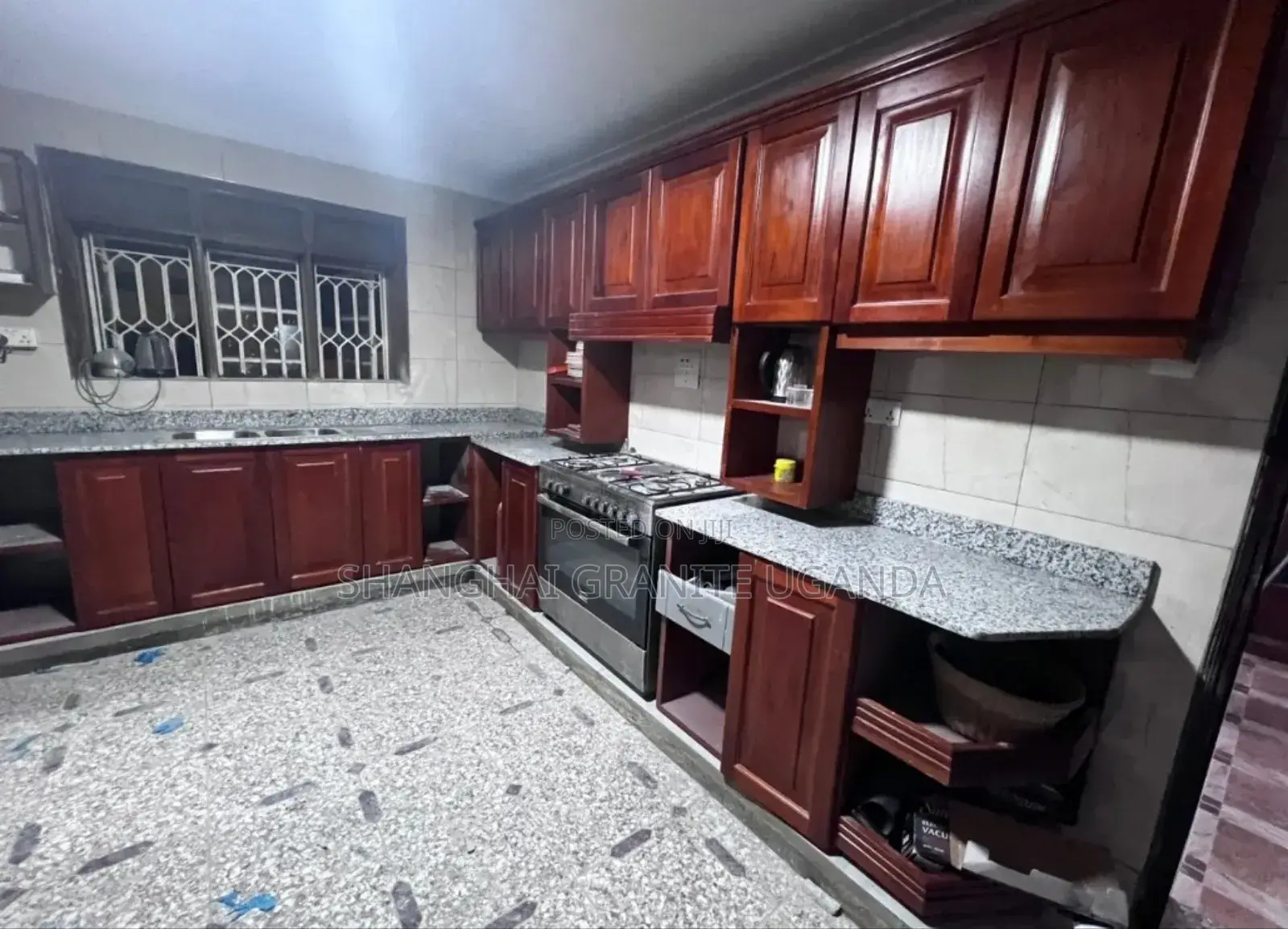 Cotton White Granite Slab for Kitchen Top
