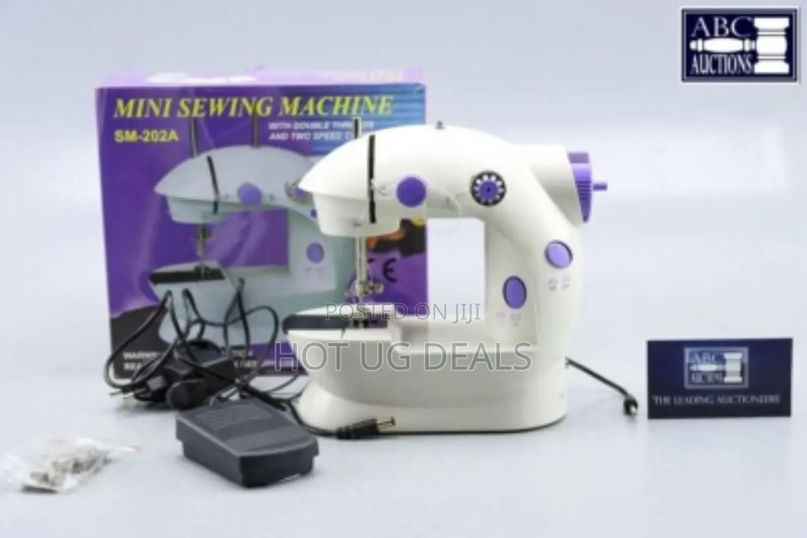 Mini Electrical Sewing Machine - White