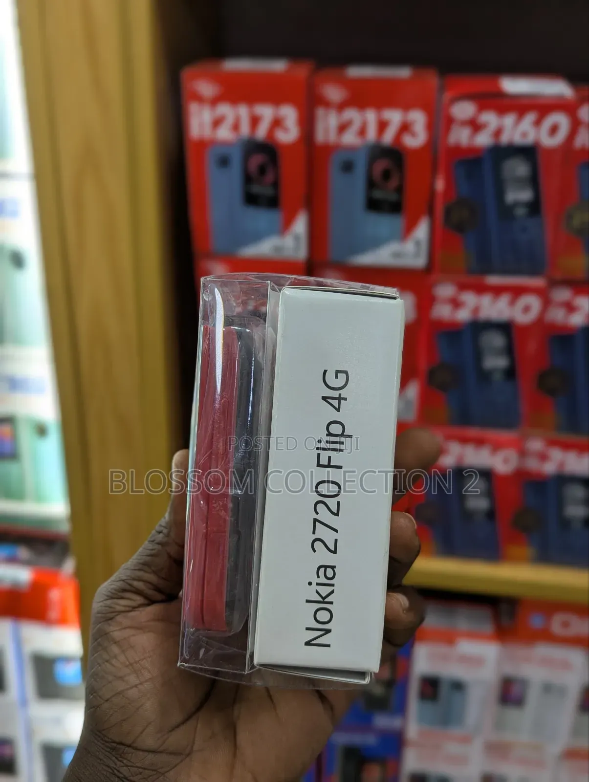 New Nokia 2720 Flip 512 GB Red