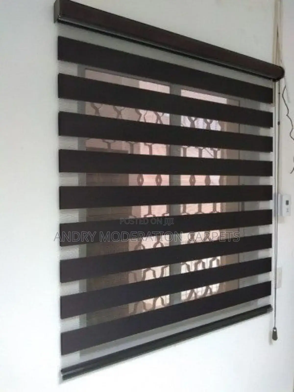 Elegant Office Zebra Blind Curtains