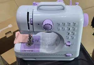 Two Speed Household Sewing Machine With Light -white