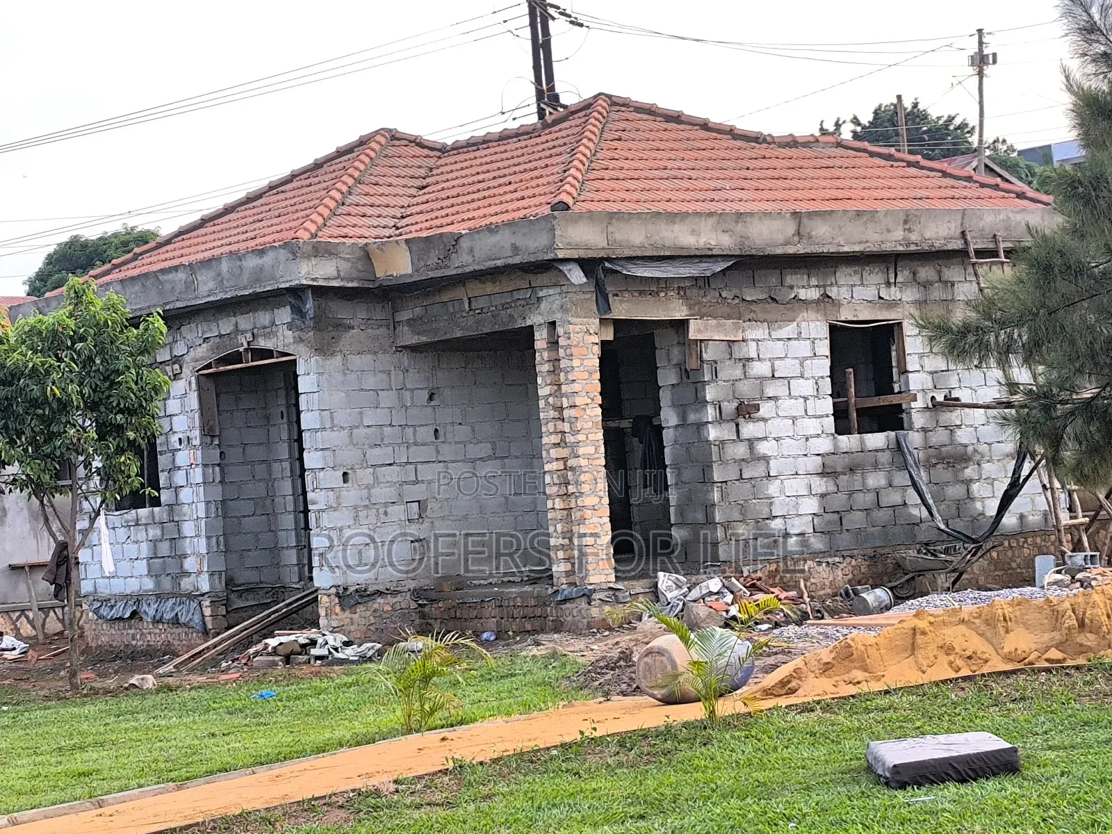 Roof Renovation Site Luzira