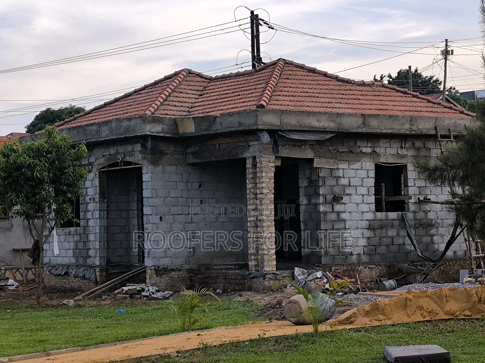 Roof Renovation Site Luzira