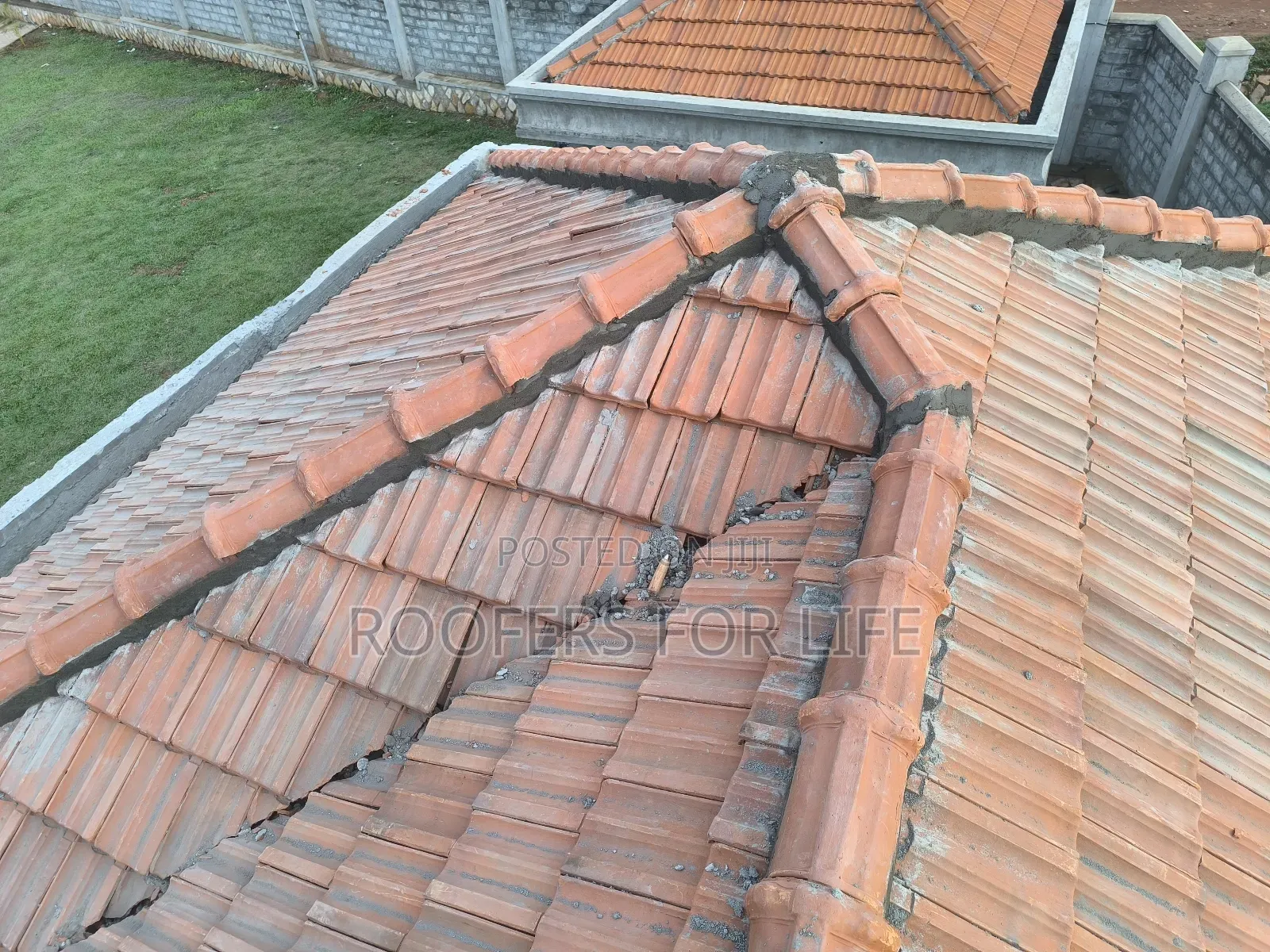 Roof Renovation Site Luzira