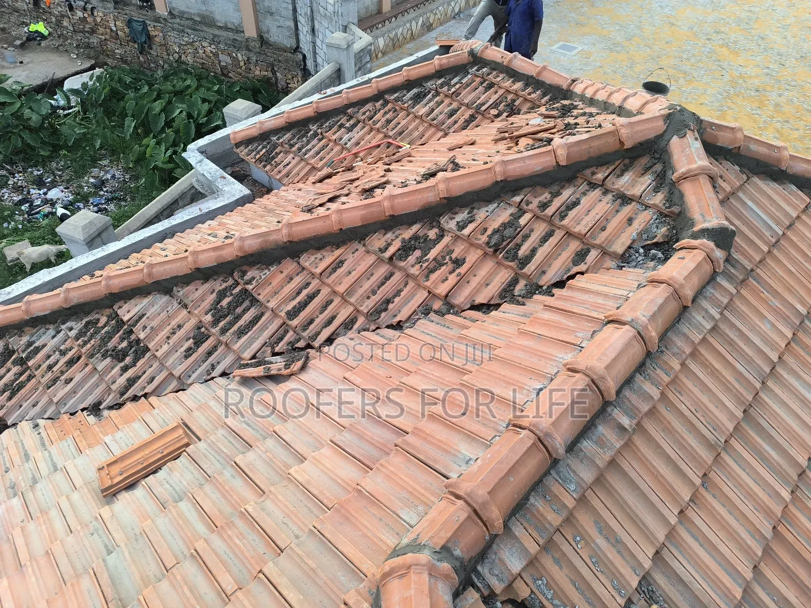 Roof Renovation Site Luzira