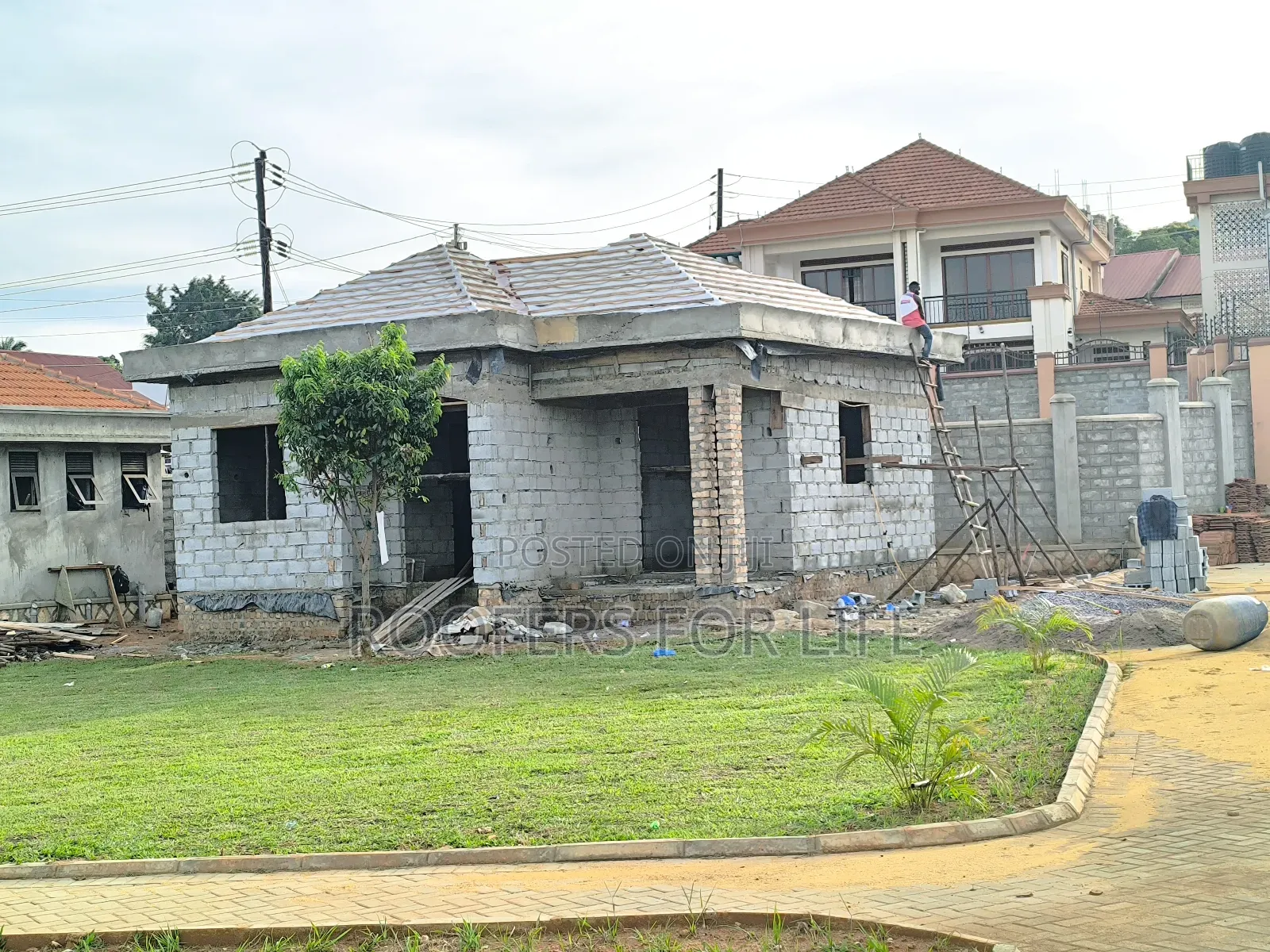 Roof Renovation Site Luzira