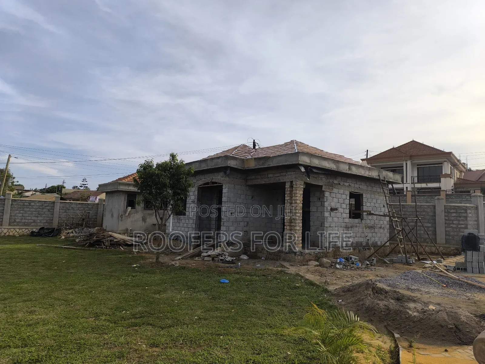 Roof Renovation Site Luzira