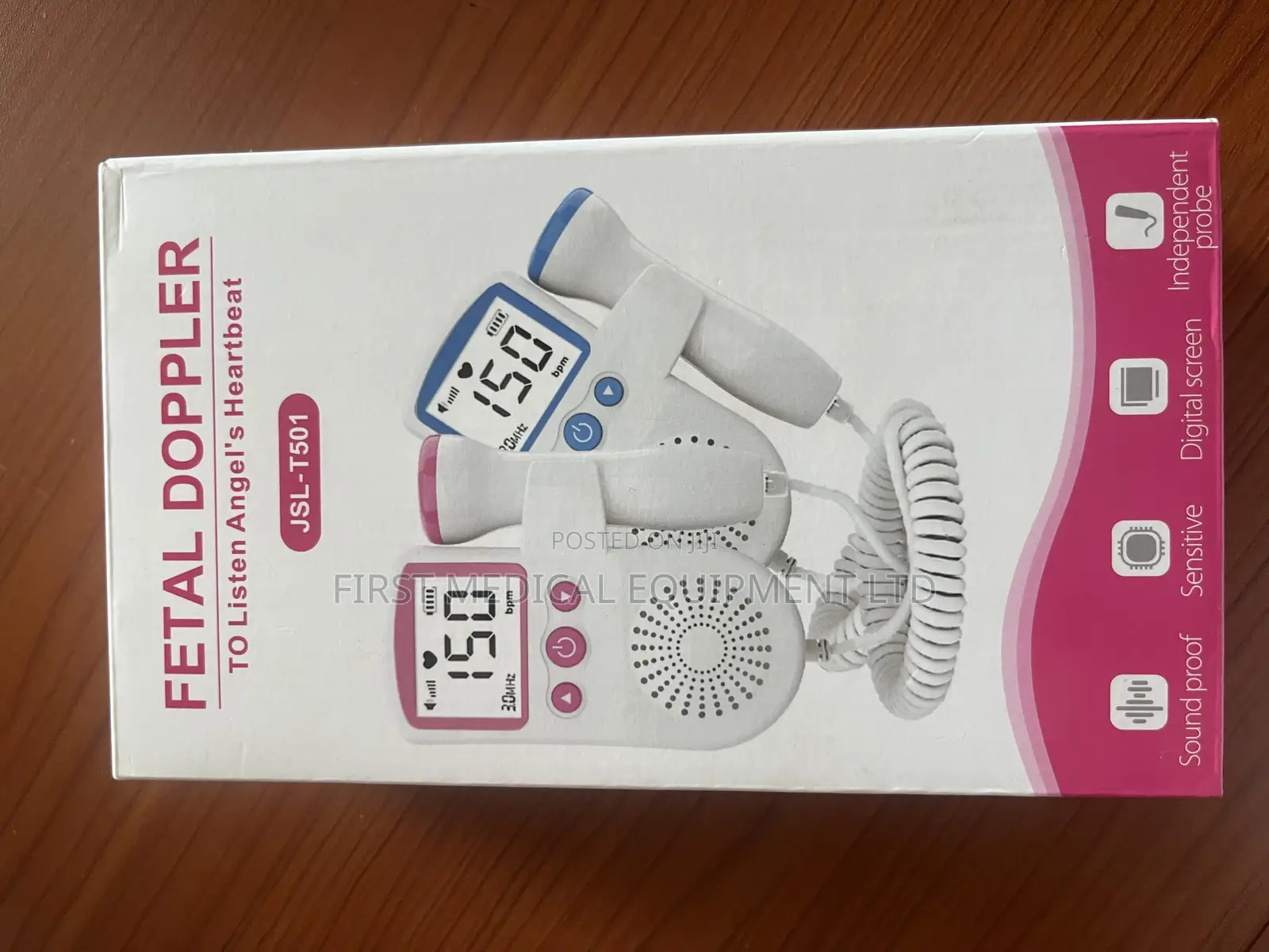 Fetal Doppler (Soundproof, Water Proof)