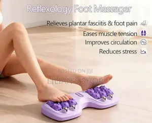 Portable Dual Foot Massage Roller.