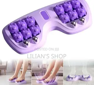 Portable Dual Foot Massage Roller.