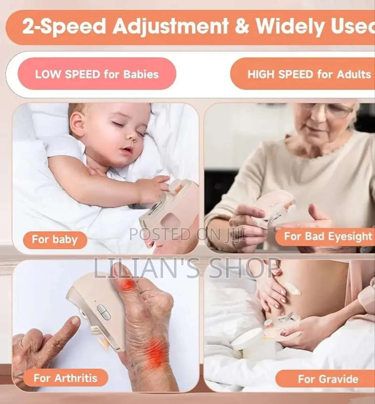 3 in 1 Automatic Electric Nail Clipper