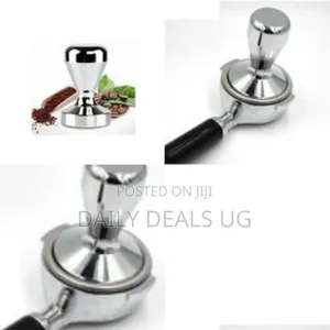 A Stainless Steel Espresso Tamper