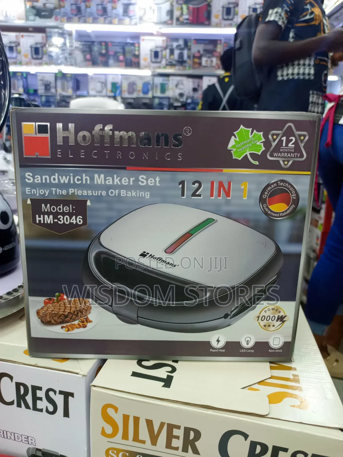12n1 Sandwich Maker Set.
