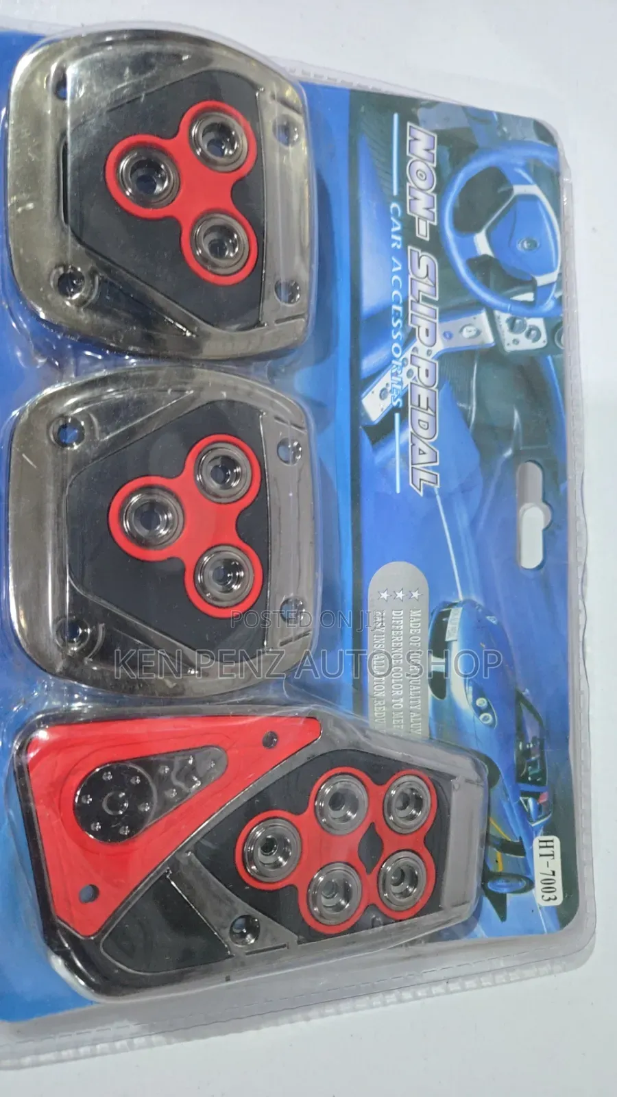 Universal Car Non- Slip Pedal Covers for Manual Transmission Cars