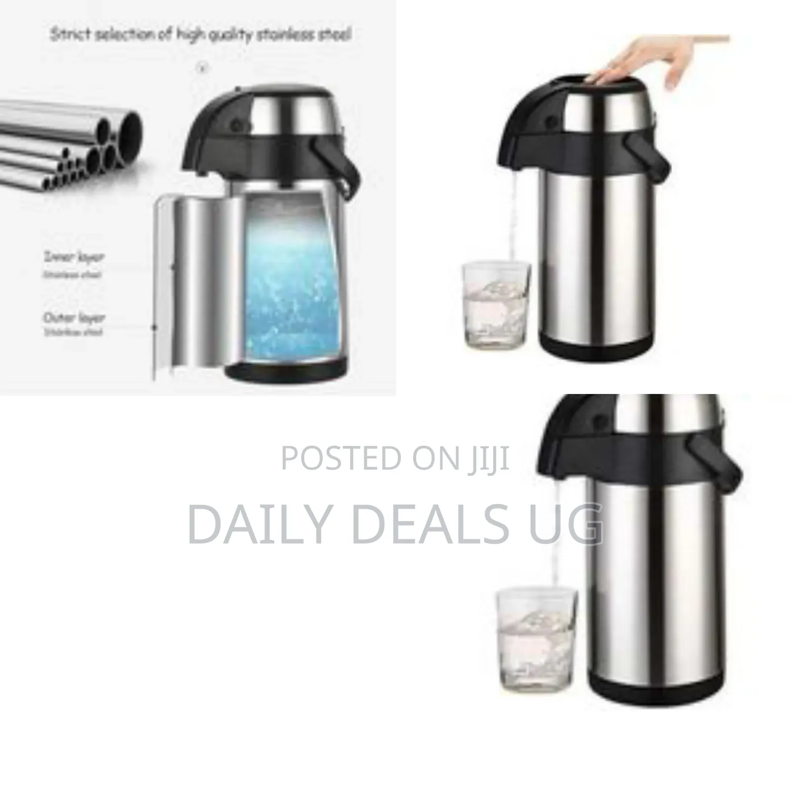 Daydays 5l Thermal Flask With Pump Action