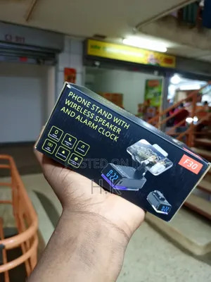 Phone Stand With a Wireless Speaker