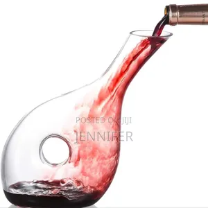 Crystal U Shape Glass Wine Decanter