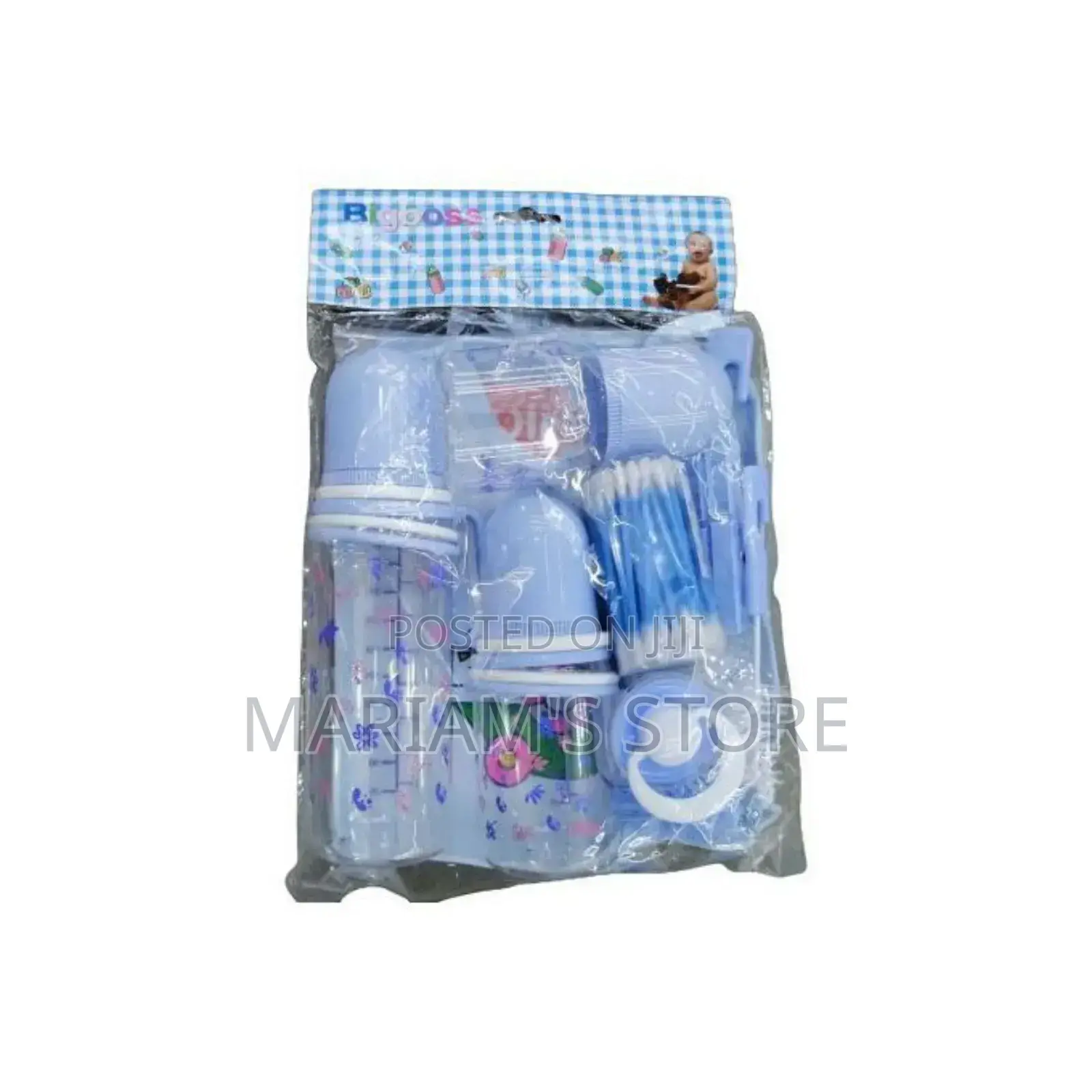 Big Boss Baby Gift Set Pack Milk Baby Feeding Bottles Set- Blue.