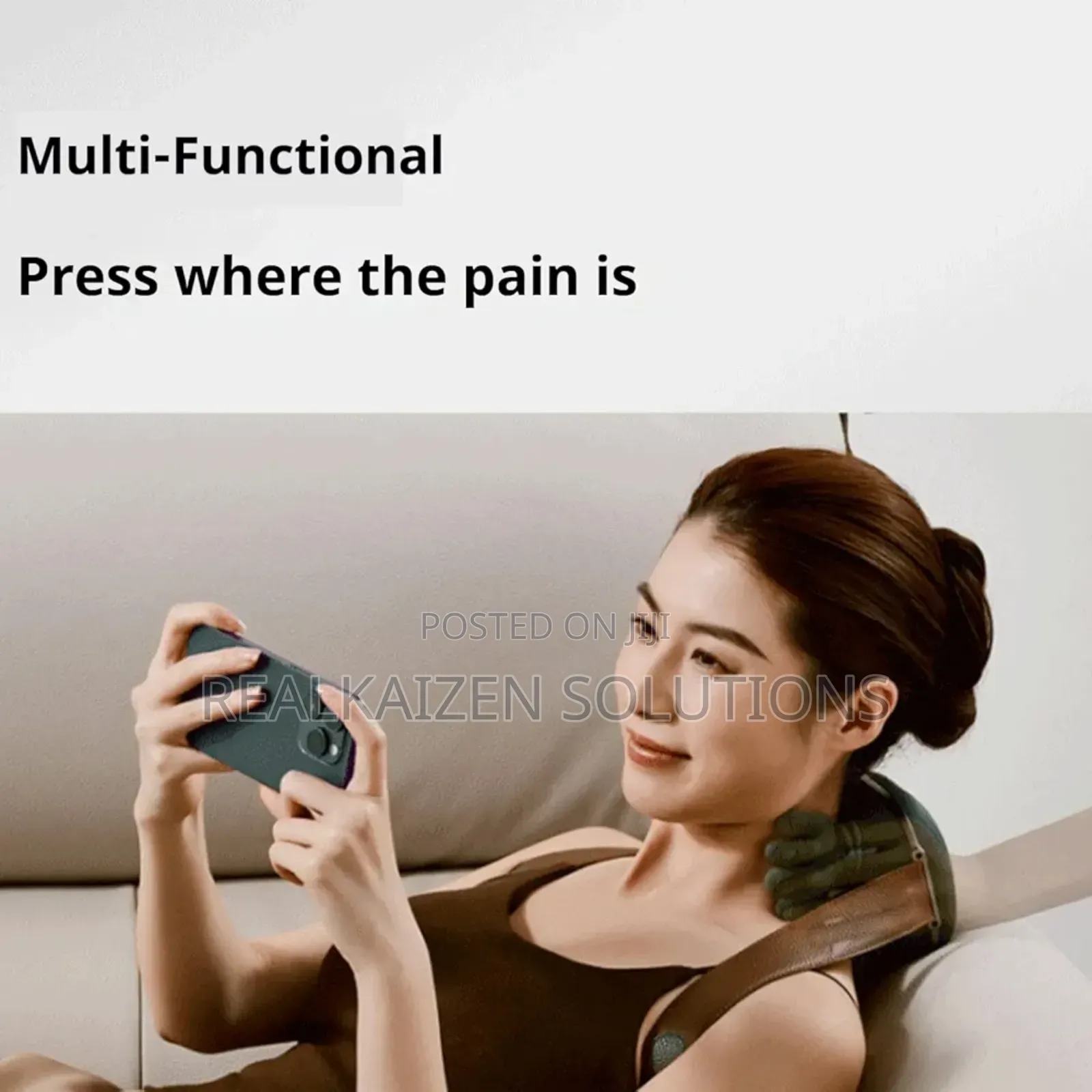 Siaasoo 3d Kneading Neck| Shoulder | Leg Massager Just Like Fingers