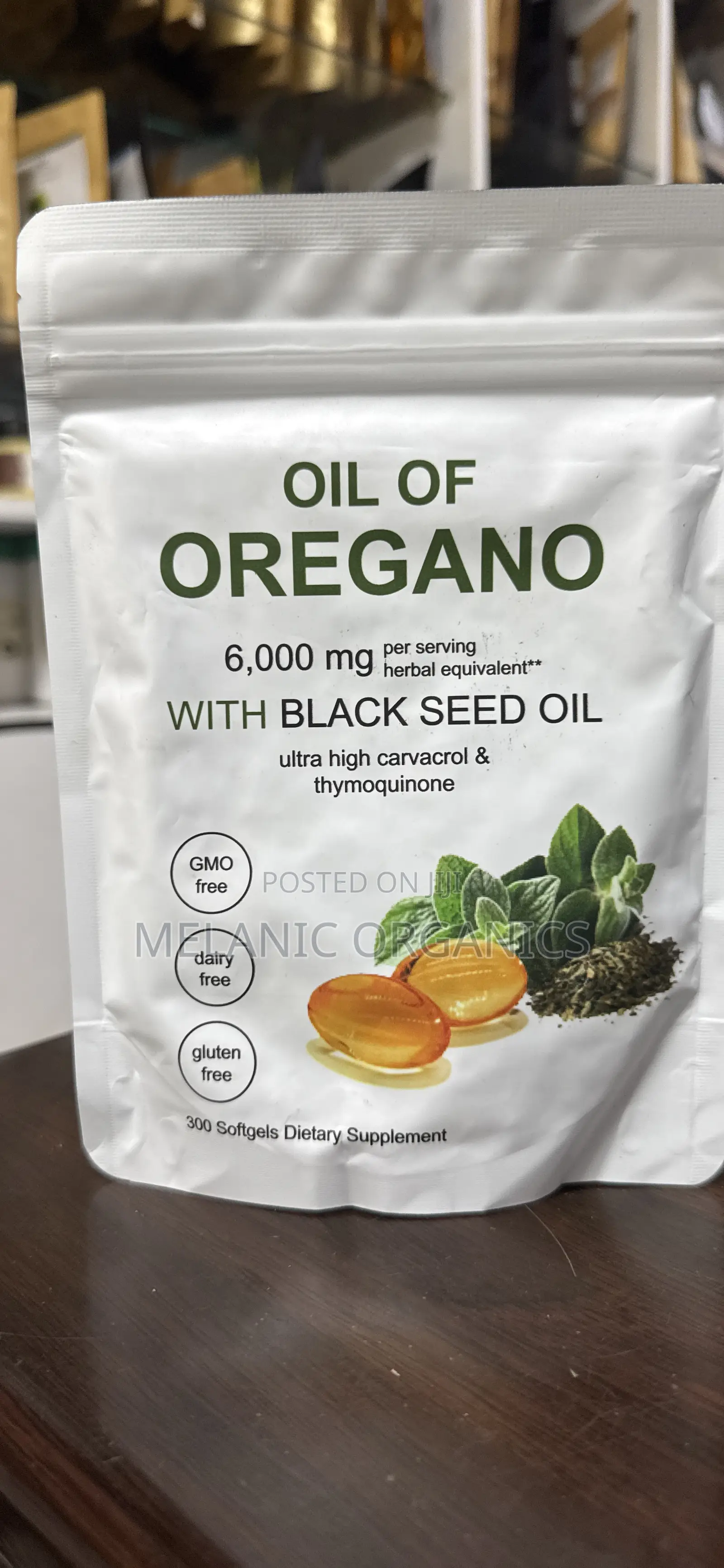 Oil of Oregano With Black Seed Oil
