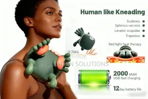 Siaasoo 3d Kneading Neck| Shoulder | Leg Massager Just Like Fingers