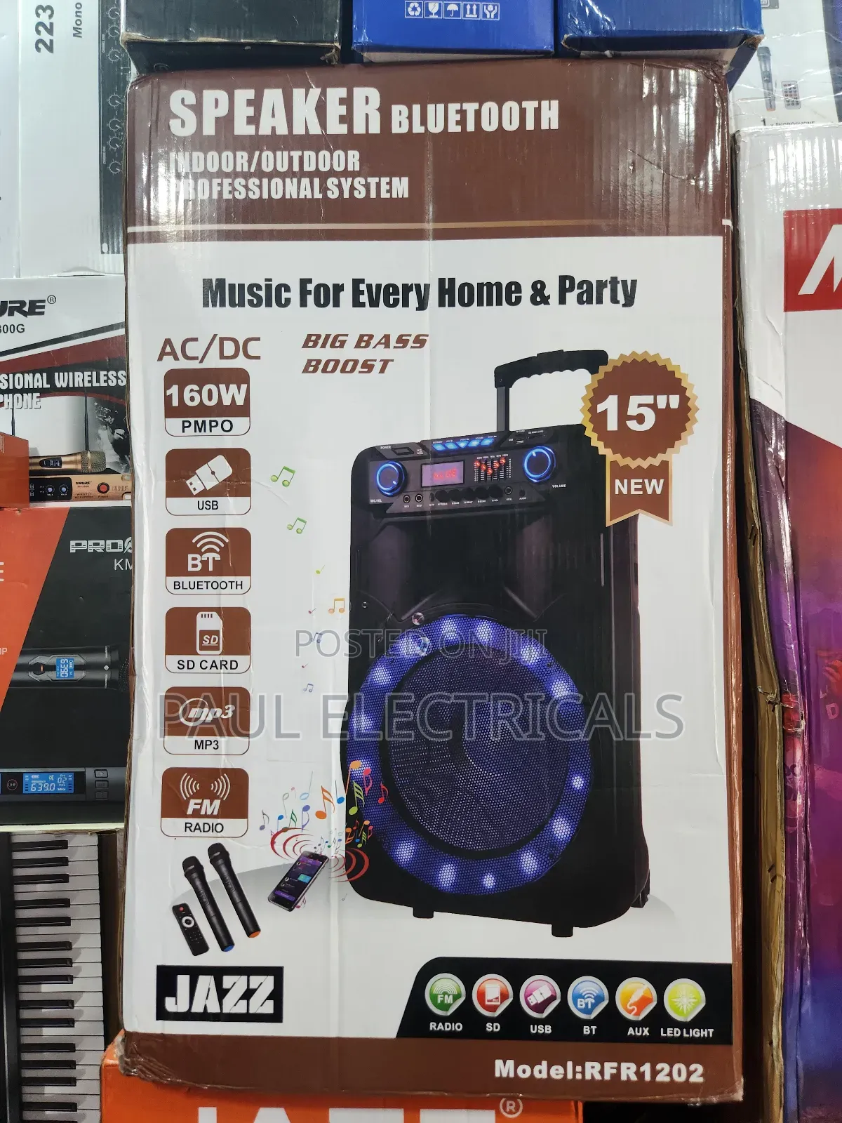 Jazz Rechargeable Speaker RFR 1202