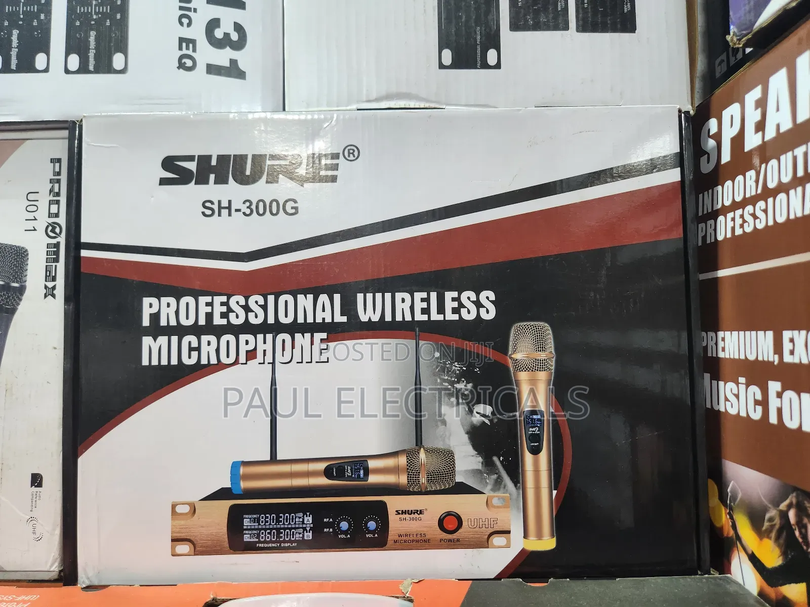 Shure Sh-300g Wireless Microphones