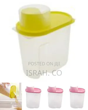 2.5 Litre Food Plastic Storage Grains Cereal Container