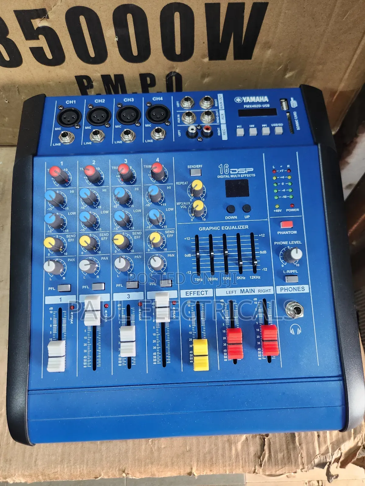 Yamaha 4channel Amp Mixer