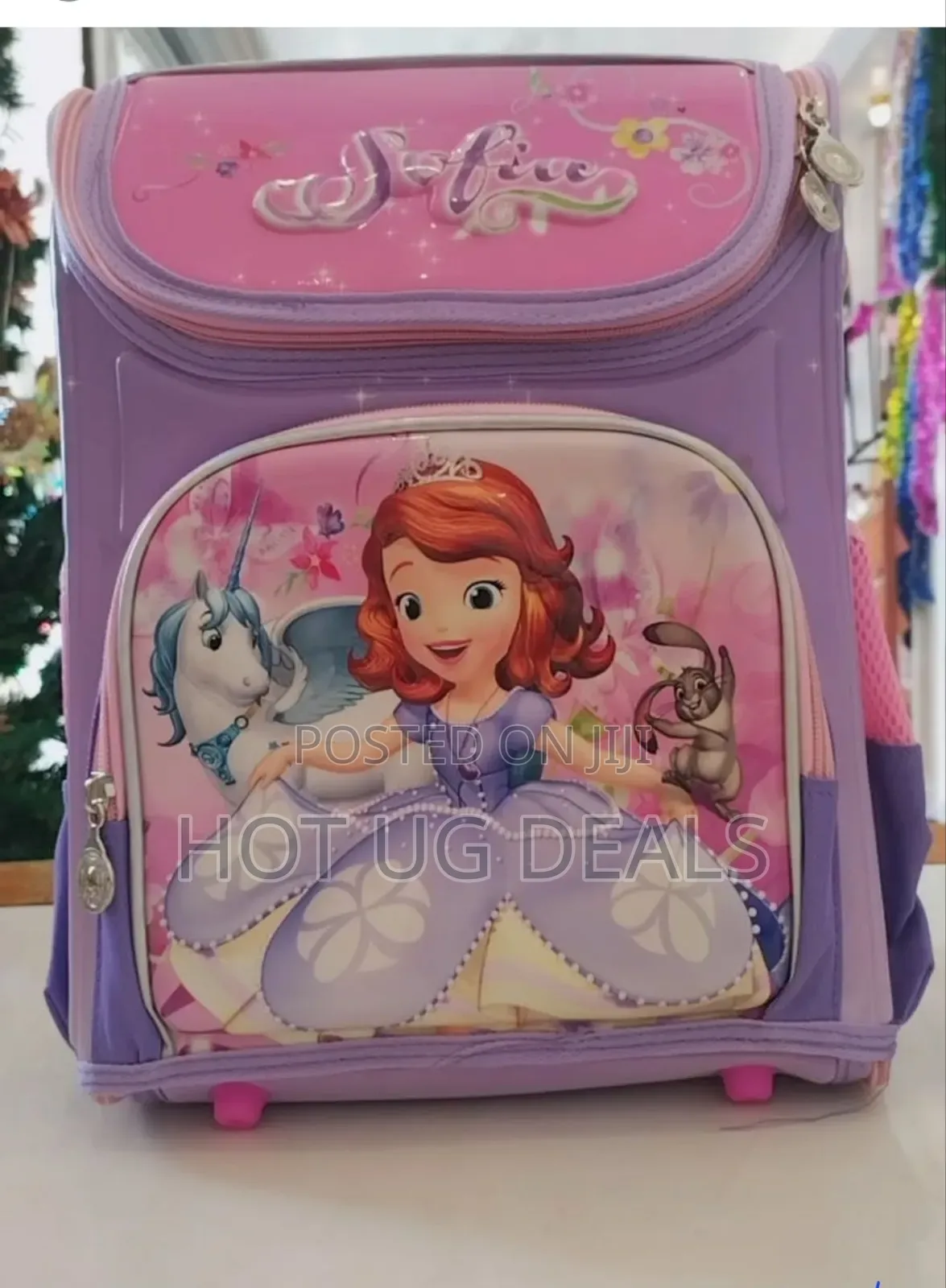 Kids School Bag - Prints & Color May Vary.