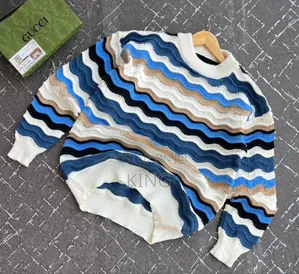 Multicolor Zigzag Print Sweater
