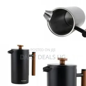 Double-Wall Stainless Steel French Press Coffee Maker