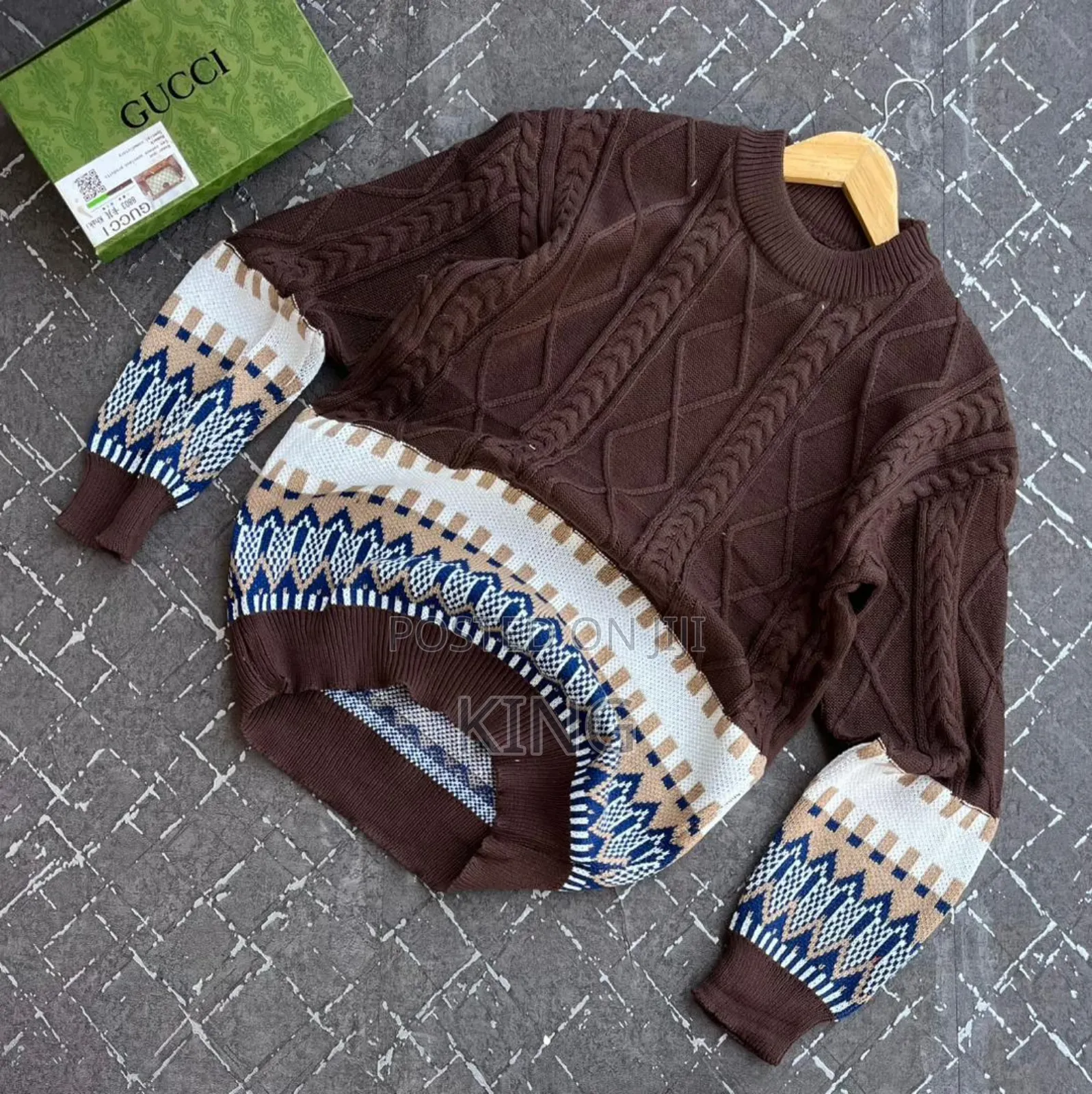 Fair Isle Knit Sweater