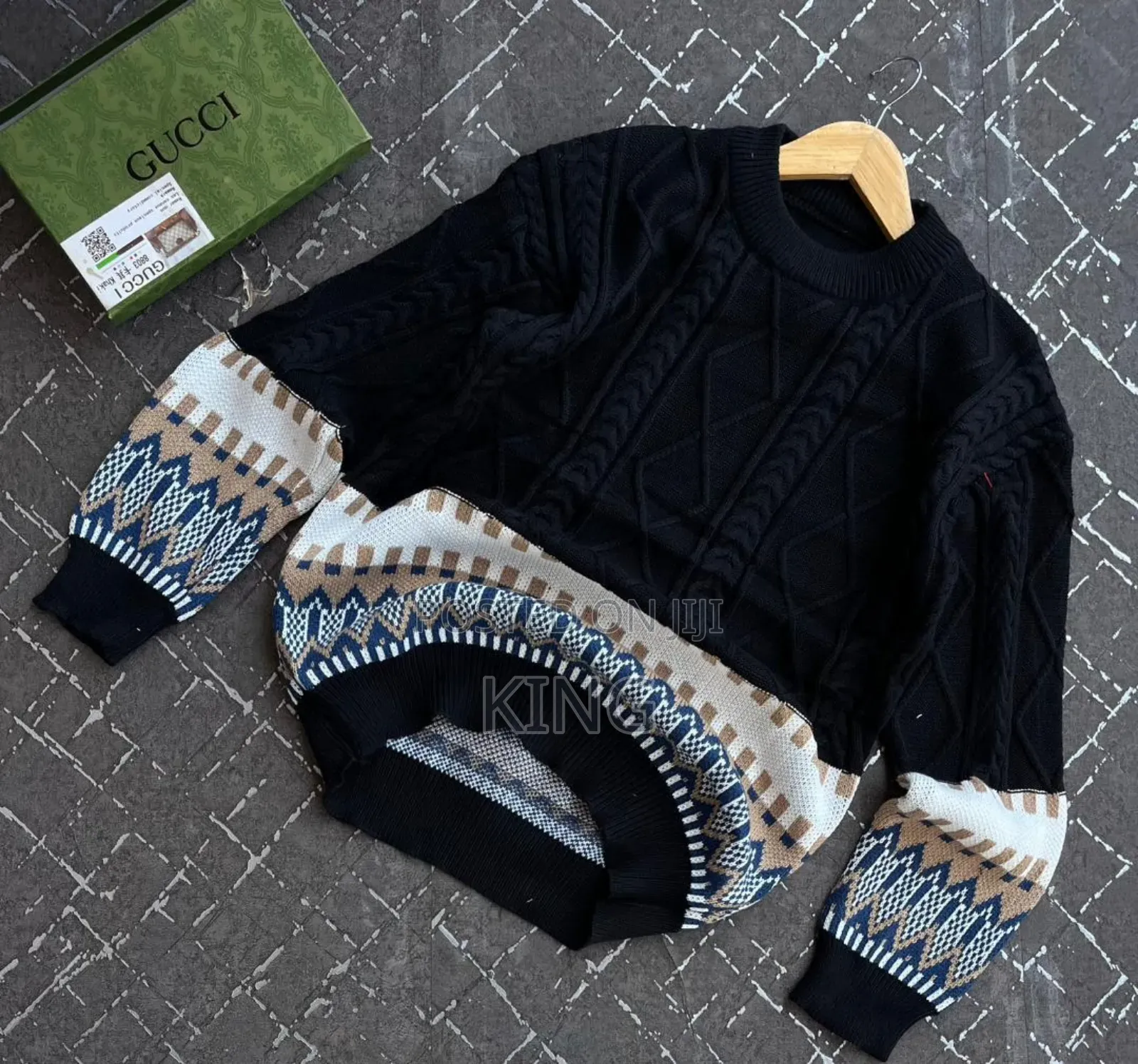Fair Isle Knit Sweater