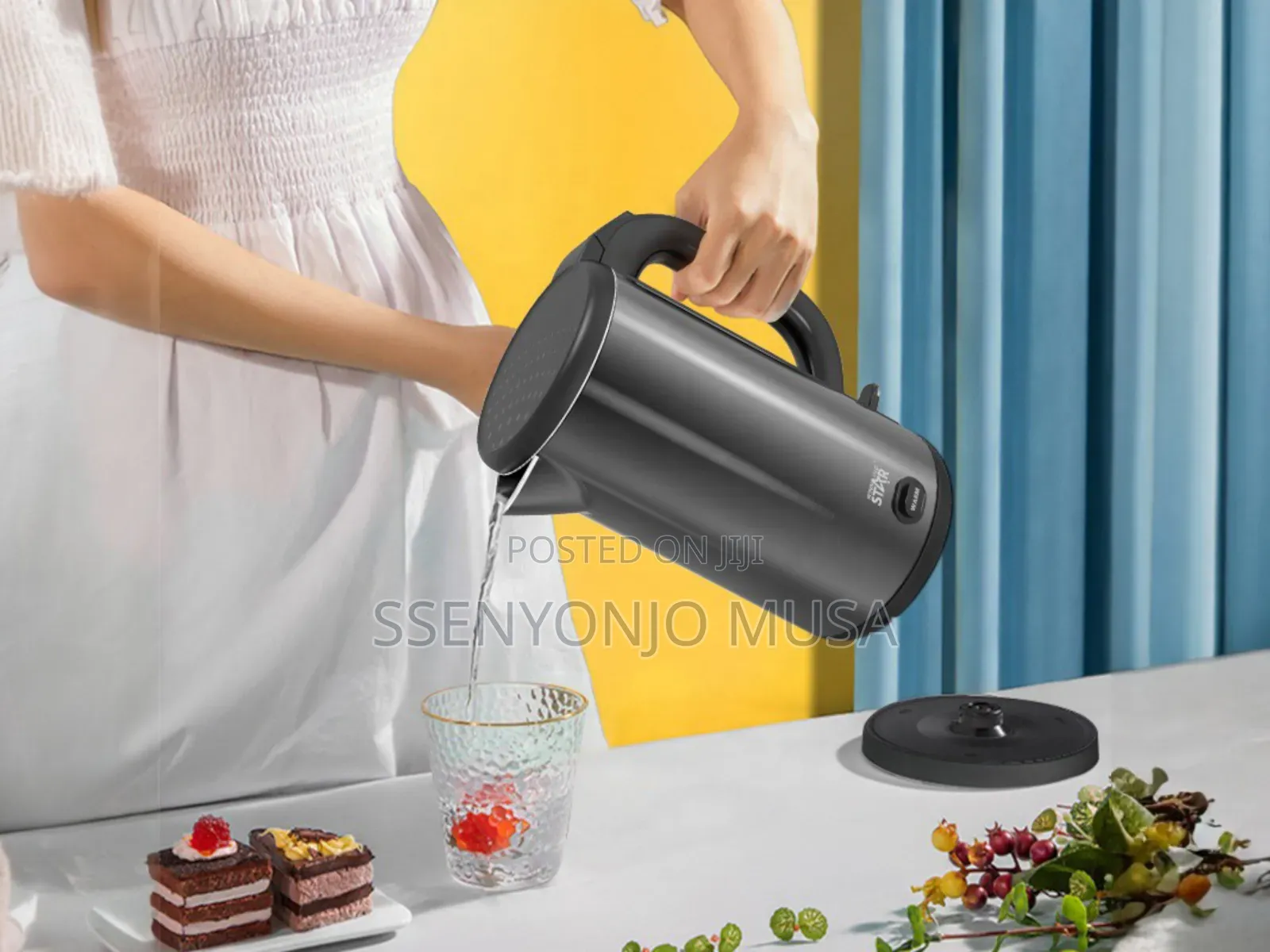 Winning Star Electric Kettle 1.8l 1800watts Auto Switch Off