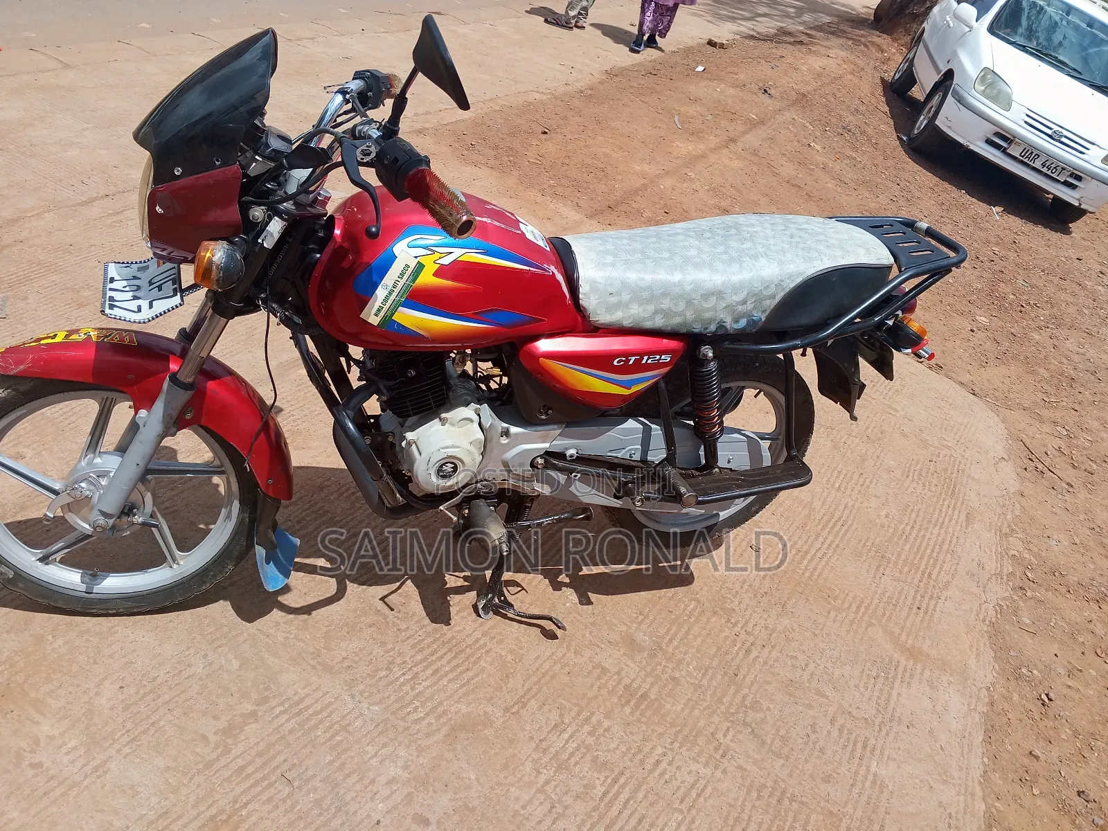 Bajaj CT 125X 2021 Red