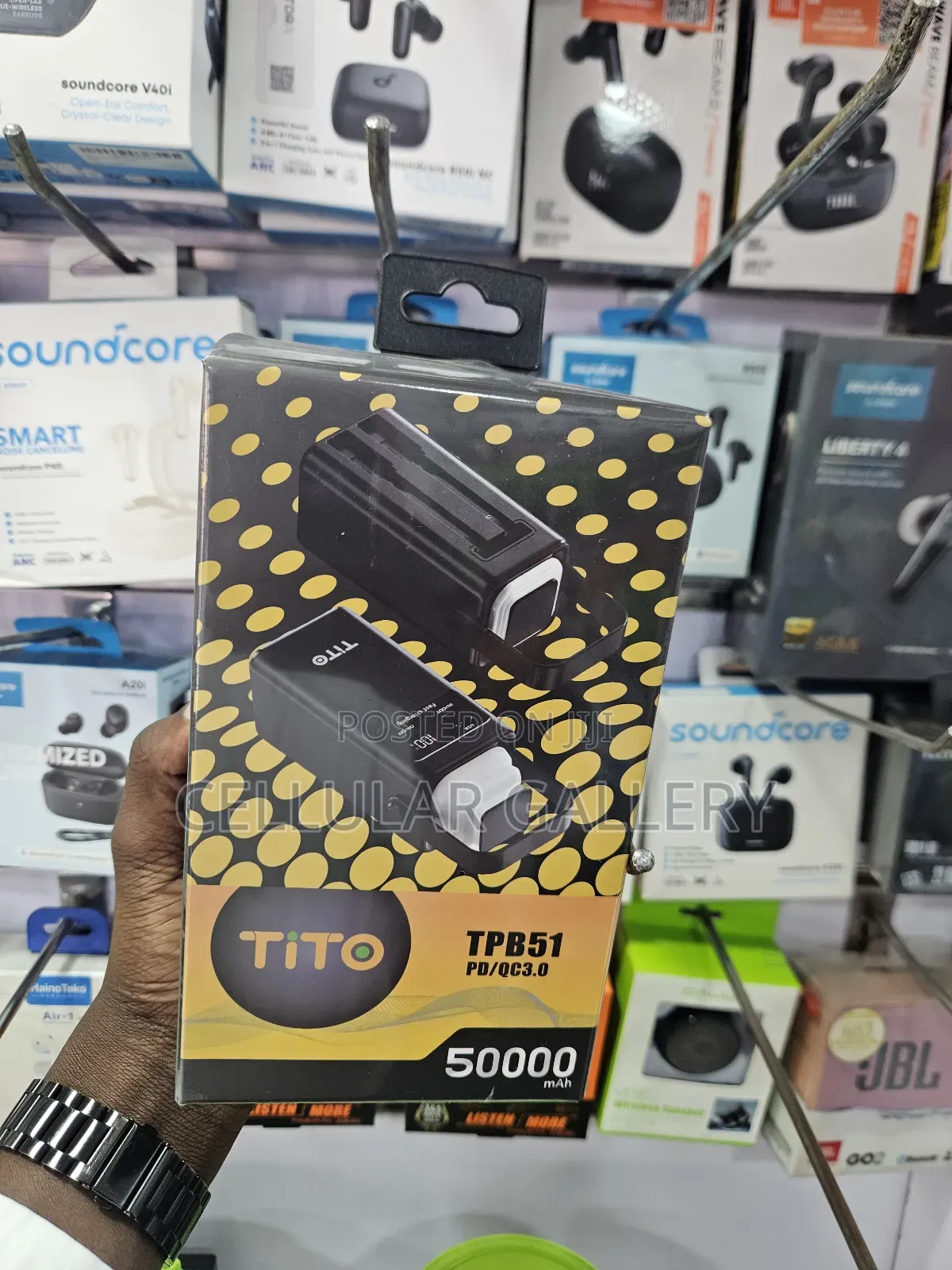 Tito Power Bank 50,000mah 22.5w