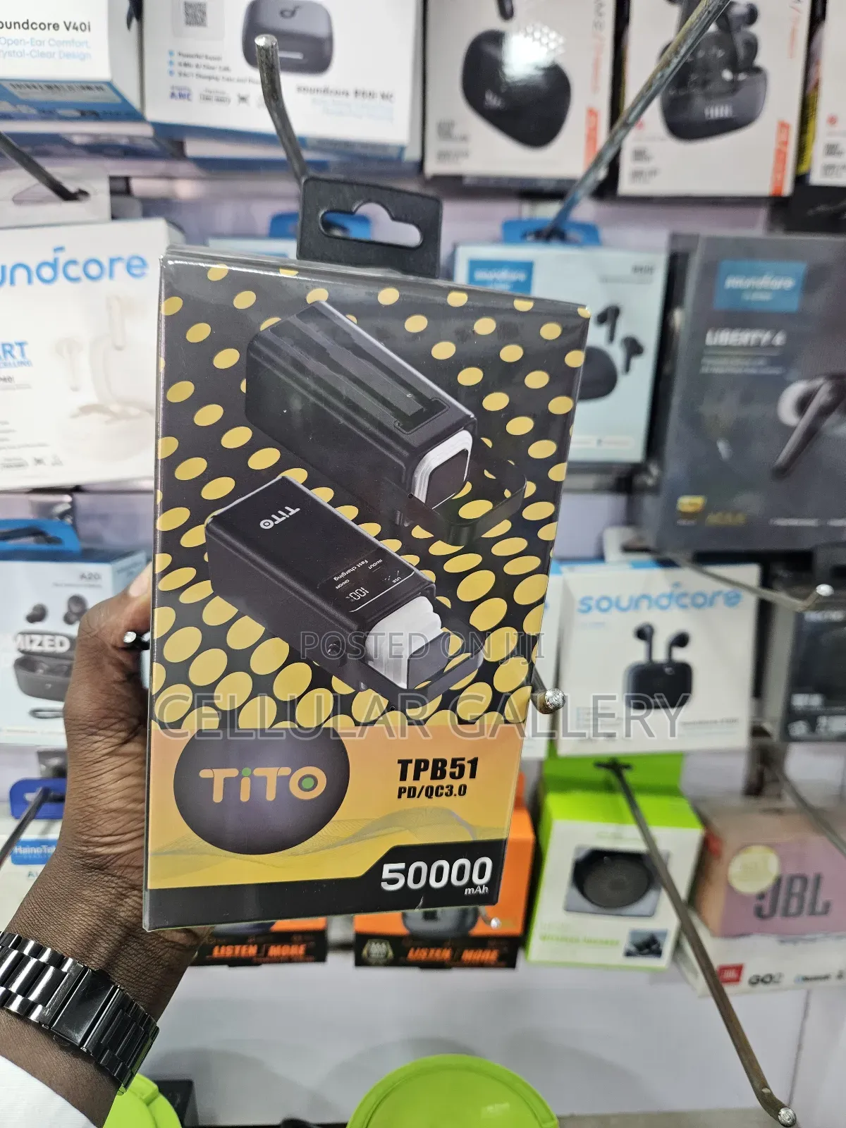 Tito Power Bank 50,000mah 22.5w