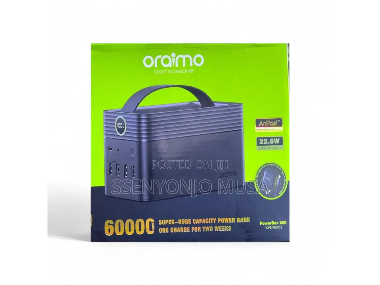 Oraimo Powerbox 600 (Opb-P600q) 60000mah Portable Power Bank