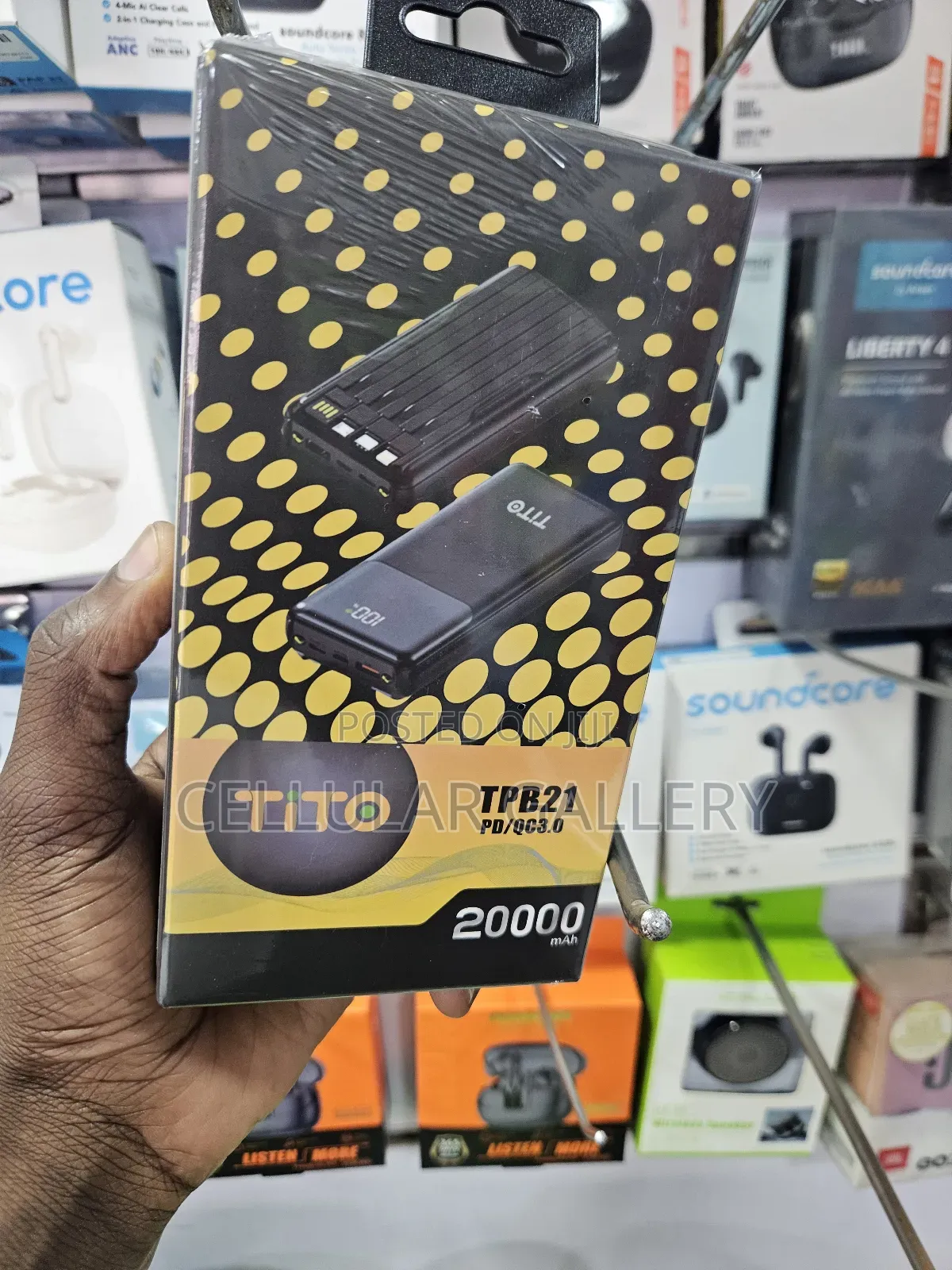 Tito Power Bank 20,000mah 22.5w