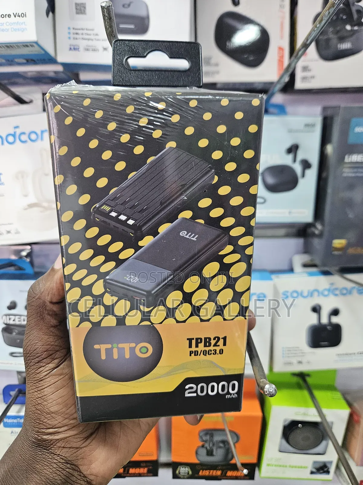 Tito Power Bank 20,000mah 22.5w