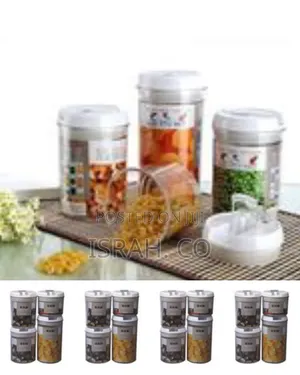 Easy Lock Round Airtight Kitchen Storage Containers