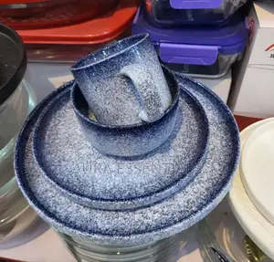 24-Piece Crafted Ceramic Dinner Set