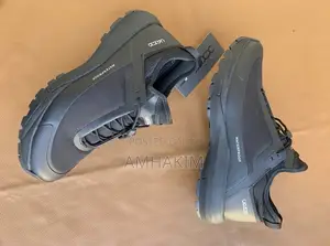 Classic Men Ecco Elastic Lace Water Proof Hiking Sneakers In Stock