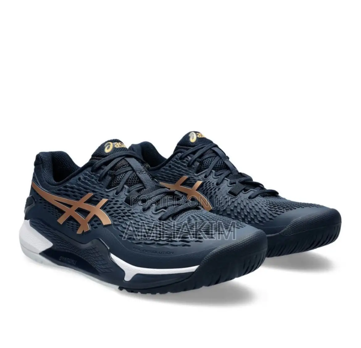 Classic Men's Asics Gel-9 Resolution Sneakers In Stock
