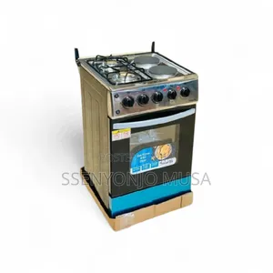 Saachi 2+2 Gas Electric Cooker With Gas Oven - 50x50cm