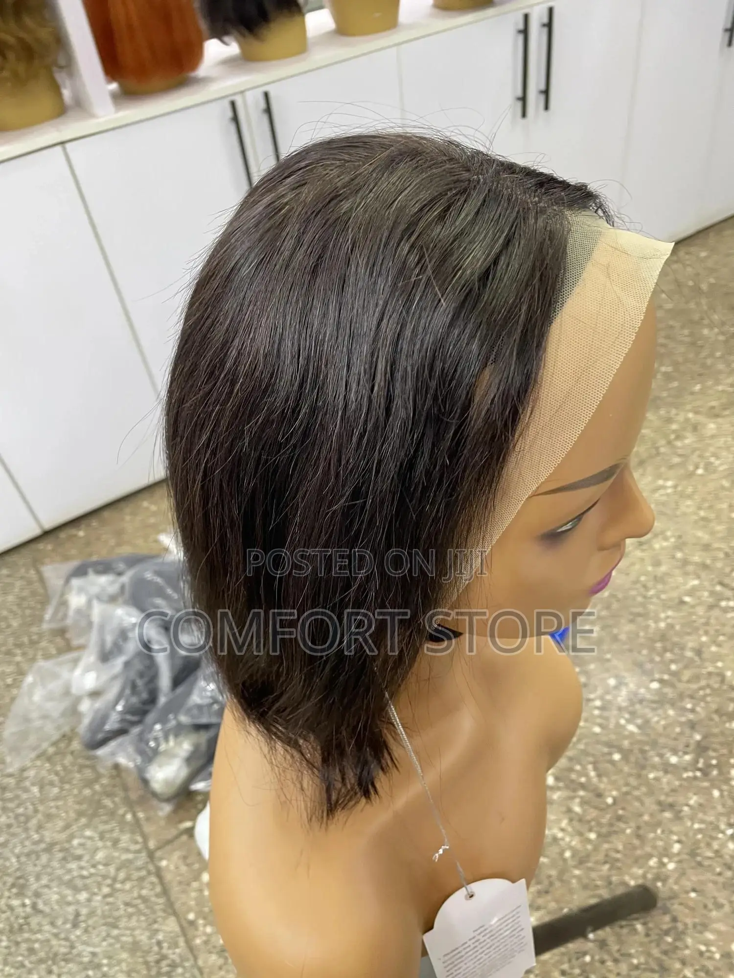 13*4 Bob 8 Inch Wig