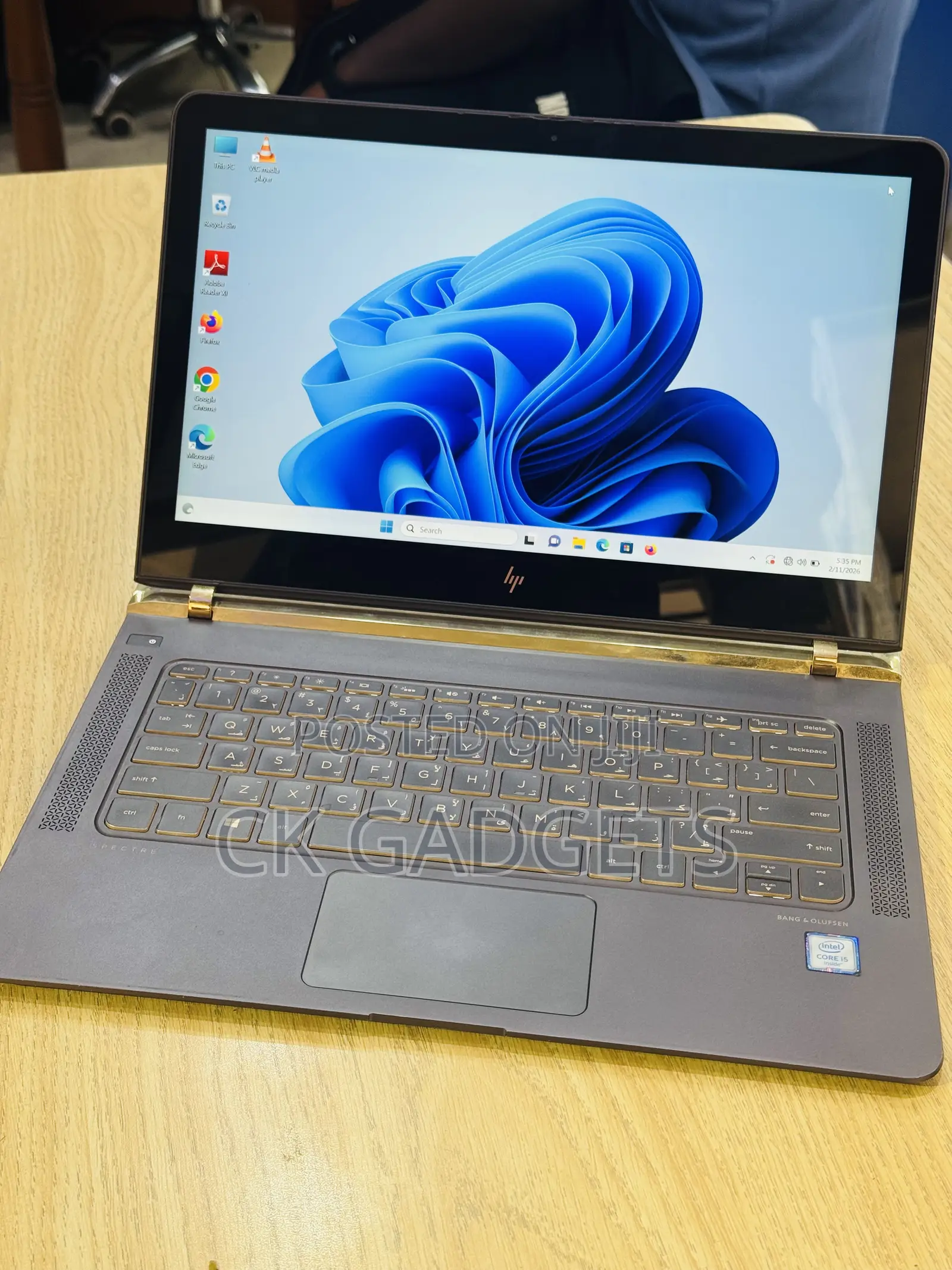 Laptop HP Spectre 8GB Intel Core I5 SSD 256GB