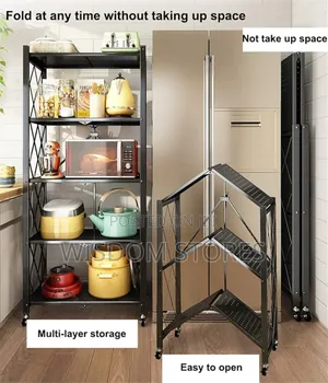 5-tier Foldable Shelves
