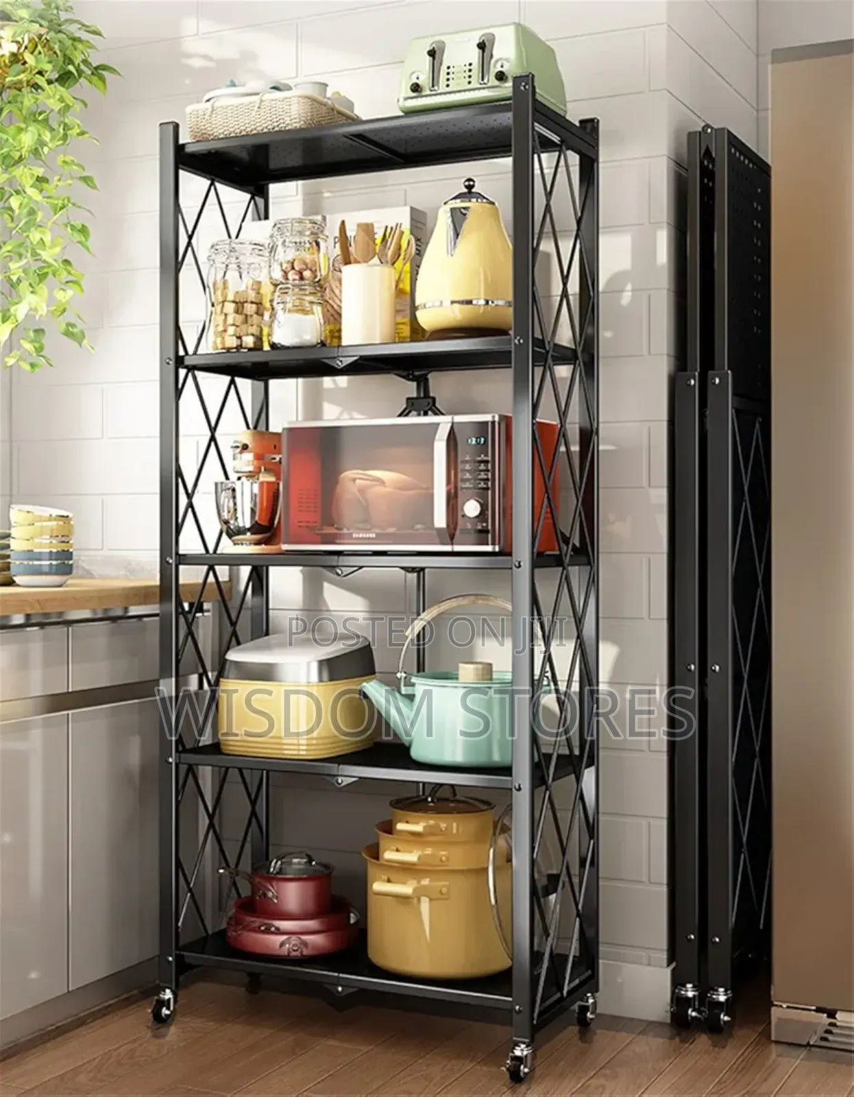 5-tier Foldable Shelves